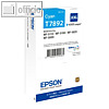 Epson Tintenpatrone, ca. 4.000 Seiten, cyan, C13T789240