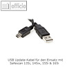 Safescan USB-Kabel f?r Geldpr?fger?te 135i / 135ix / 145i / 155i / 165i,112-0459