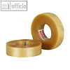 Tesa Verpackungsklebeband 4104, PVC, 15 mm x 66 m, transparent, 04104-00014-00