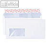 Office FSC Briefumschl?ge Kleinverpackung C5/6, haftkl., 80g/m?, Fenster, 50 St.