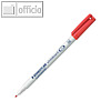 STAEDTLER Whiteboard-Marker "Lumocolor", M, Rundspitze 1 mm, rot, 301-2