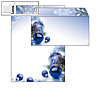 Sigel Weihnachtspapier "Blue Harmony", DIN A4, 90 g/m?, 100 Blatt, DP034