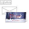Sigel Weihnachtskarten "Winter?s Eve" inkl. Umschl?ge A6, 10 St?ck, DS017