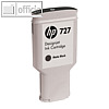 HP jet Tintenpatrone 727, 300 ml, schwarz matt, C1Q12A