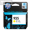 HP Tintenpatrone 935, 4.5 ml, ca. 400 Seiten, gelb, C2P22AE