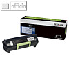 Lexmark Rückgabe-Toner, ca. 10.000 Seiten, schwarz, 50F2X00