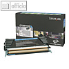 Lexmark R?ckgabe-Toner, ca. 10.000 Seiten, cyan, C736H1CG