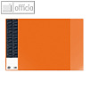 Veloflex Schreibunterlage VELOCOLOR®, mit Kalender, 60 x 40 cm, orange, 4680330