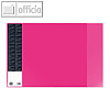 Veloflex Schreibunterlage VELOCOLOR®, mit Kalender, 60 x 40 cm, pink, 4680371