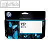 HP jet Tintenpatrone 727, 130 ml, grau, B3P24A