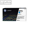 HP Toner Nr. 654A, 15.000 Seiten, cyan, CF331A