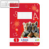 Herlitz Schulheft x.book DIN A5, kariert, Lineatur 5, 16 Blatt, 3320504