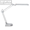 MAUL LED-Tischleuchte MAULatlantic, H 42 cm, mit Standfuß, silber, 8203695