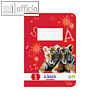 Herlitz Schulheft x.book DIN A5, kariert, Lineatur 5, 32 Blatt, 340059