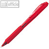 Pentel Druckkugelschreiber WOW BK440, Strichstärke: 0.50 mm, rot, BK440-B