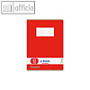 Herlitz Oktavheft x.book DIN A6, kariert, 70 g/m?, 32 Blatt, 413633