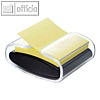 Super Sticky Z-Notes Spender, 86x103x46 mm, schwarz/transparent, PRO-B-1SSCY-R33