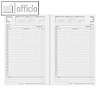 Buchkalender Chronobook, DIN A5, 1 Tag/1 Seite, Softcover, schwarz, 50946