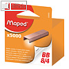 Maped Heftklammern BB 8/4, verkupfert, 5.000 St?ck, 325202