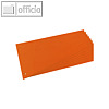 Trennstreifen Trapez, 120 x 230 mm, Karton 190 g/m², orange, 100 Stück, 10838498