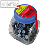Herlitz Standard-Tintenpatronen im Glas blau, 50 St?ck, 10314847