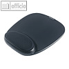 Kensington Gel Mausmatte mit Handgelenkauflage, 280x215x37 mm, schwarz, 62386