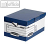 Fellowes BOX SYSTEM Archivbox Maxi, 37.8 x 54.5 x 29.3 cm, blau, 0048901