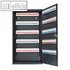 Schl?sselschrank "Deluxe", 100 Haken, Stahlblech, 20 x 25 x 8 cm, anthrazit