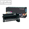 Lexmark Rückgabe-Lasertoner für C780, ca. 10.000 Seiten, magenta, C780H1MG