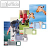 Herlitz Zeichenblock, DIN A4, 100 g/qm, kopfgeleimt, 25 Blatt, 400139812
