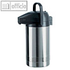 Getr?nkespender / Isolierkanne PRESIDENT, 3 Liter, H 355 mm, Edelstahl, silber