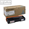 Ricoh Toner, ca. 1.600 Seiten, cyan, 407544