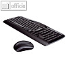 Logitech Tastatur + Maus Wireless Combo MK330, schwarz, 920-003967