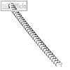 Fellowes Drahtbinder?cken, DIN A4, 34 Ringe, ? 6 mm, 3:1, schwarz, 100 St.,53218