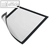 Inforahmen DURAFRAME? MAGNETIC, DIN A3, magnetisch haftend, schwarz, 5 St.