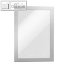 Inforahmen DURAFRAME? MAGNETIC, DIN A5, magnetisch haftend, silber, 5 St.