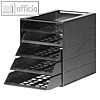 Schubladenbox IDEALBOX BASIC 5, 5 Schubladen, 25 x 32.2 cm, anthrazit