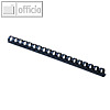 Kunststoffbinder?cken A4, 21 Ringe, ? 14 mm, 81-100 Blatt, blau, 100 St?ck