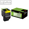 Lexmark R?ckgabe-Tonerkassette 702Y, ca. 1.000 Seiten, gelb, 70C20Y0