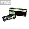 Lexmark R?ckgabe-Tonerkassette 602, ca. 2.500 Seiten, schwarz, 60F2000