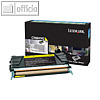 Lexmark R?ckgabe-Tonerkassette C748, ca. 10.000 Seiten, gelb, C748H1YG