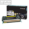 Lexmark Tonerkassette C748, ca. 10.000 Seiten, gelb, C736H2YG