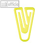 Laurel Kunststoff-B?roklammern Laurelclip, 30mm, gelb, 1000 St., 1291-19