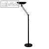 unilux Energiespar-Stehleuchte VARIALUX, (H)180 cm, schwarz, 400090469
