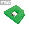 Briefklemmer SIGNAL 2, 70 x 50 mm, 13 mm Klemmweite, hellgrün, 100er Pack, 1120-