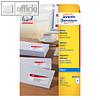 Adress-Etiketten f?r C6, Inkjet, 63.5 x 33.9 mm, 600 St?ck, J8159-25