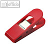Laurel Briefklemmer MAXI PEG, Klemmweite: 18 mm, rot, 100 Stück, 1113-20