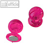 Power Magnet in Griff-Form, ?24 mm, Haft 2800g, kristallpink, 4 St?ck, 4894-04