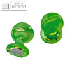 Power Magnet in Griff-Form, ?24 mm, Haft 2800g, kristallgr?n, 4 St?ck, 4894-06