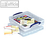 Really Useful Box Aufbewahrungsbox 7 Liter 340 x 307 x 70 mm | DIN A4+